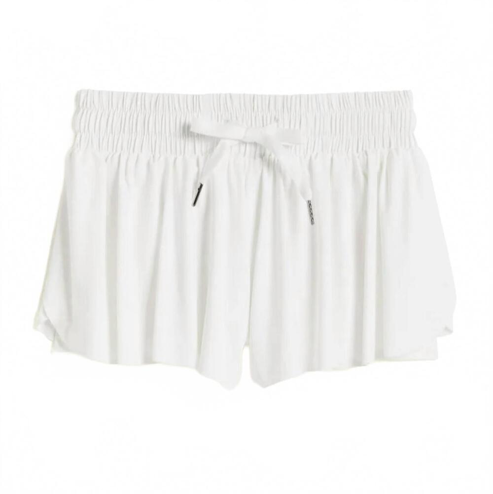 NEW TRACTR girls butterfly shorts in white